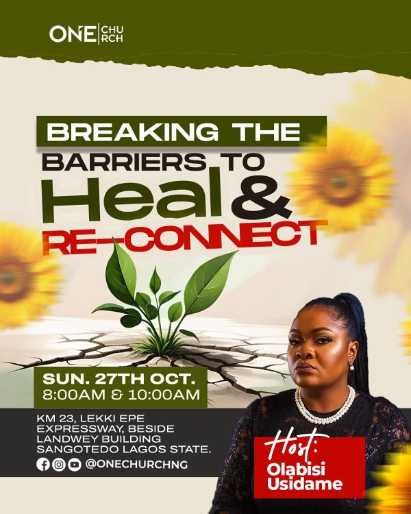 Breaking the Barriers to Heal and Re-Connect (Pastor Bisi)  || 27th Oct 2024